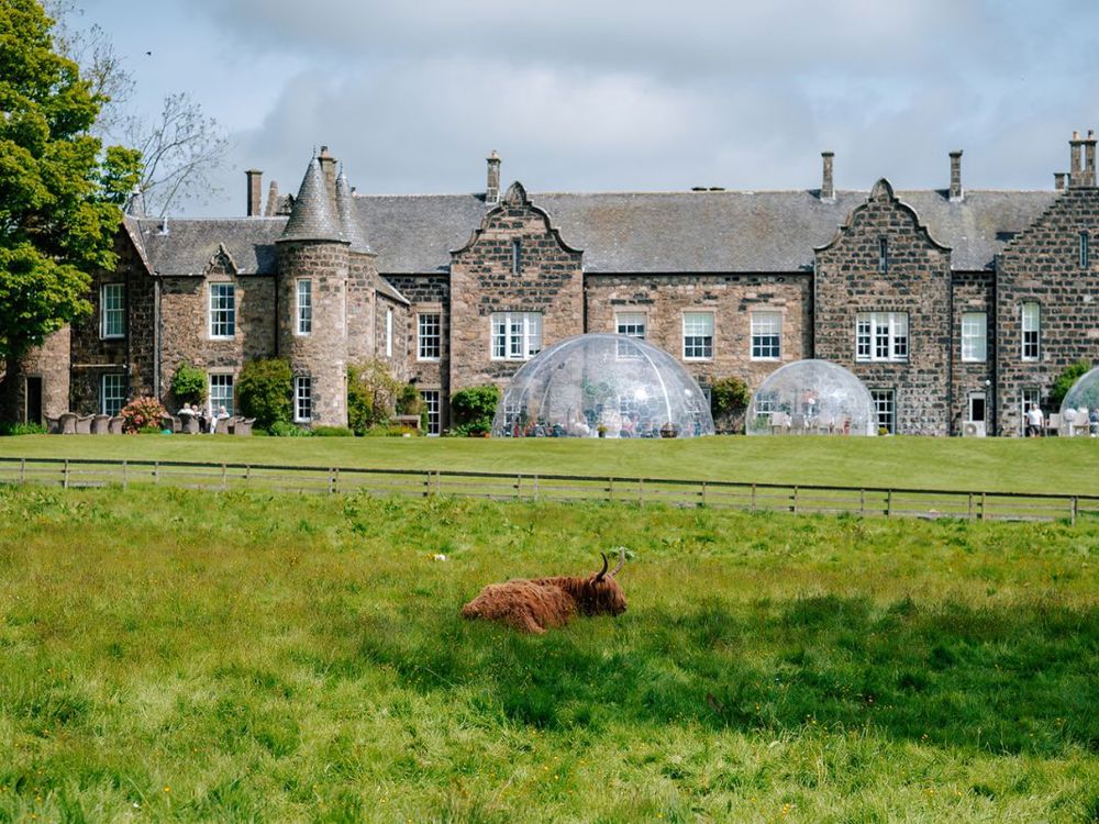 Meldrum Toptracer arrives at Meldrum House